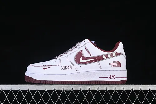 All categories Nk Air Force 1 Air Force series Nk Air Force 1 Low Air Force low-top Nike Air Force 1'07 Low North Face joint white rust red Air Force 1 low-top casual sneakers SU2305-141